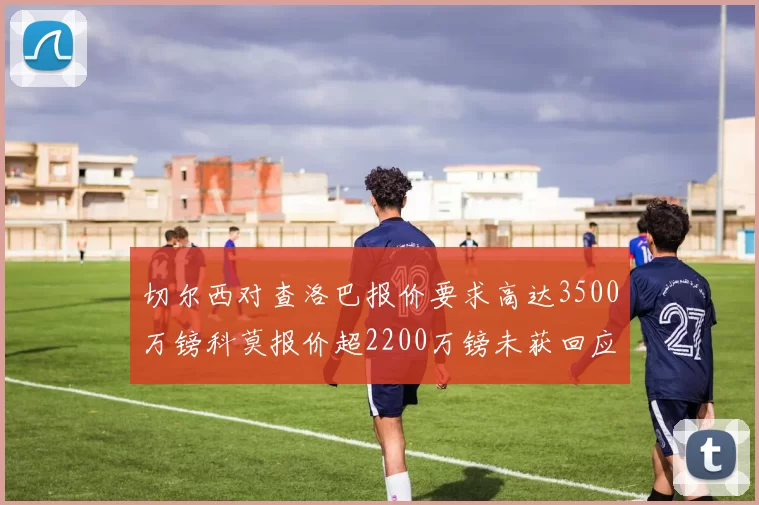 切尔西对查洛巴报价要求高达3500万镑科莫报价超2200万镑未获回应